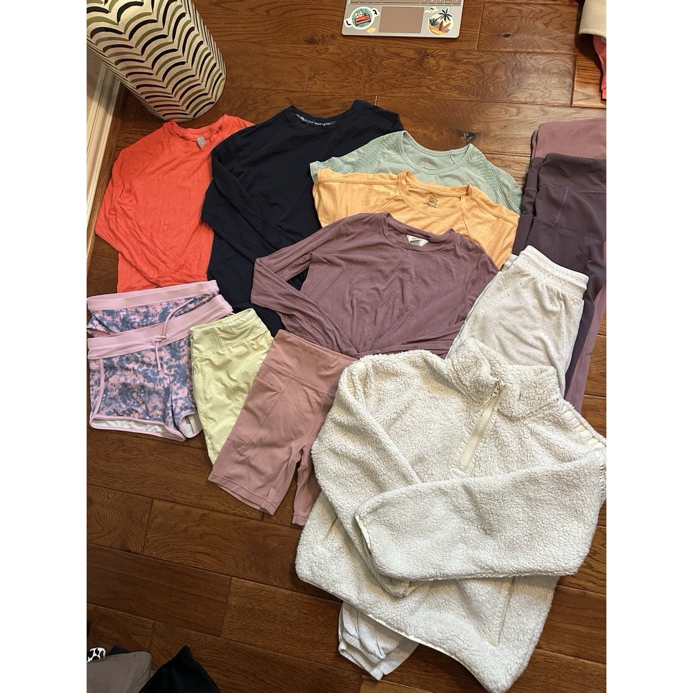 Athleta Girl Size 14 XL Activewear Lot 13 Pcs Fits Women XXS Sherpa Legging
